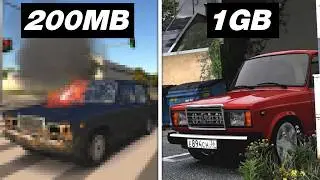 😱СРАВНИЛ ВАЗ 2107 В ИГРАХ С РАЗНЫМ ВЕСОМ