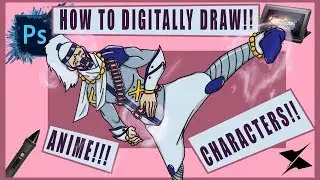 How To Digitally Draw Anime Character - WindArt Eps #2