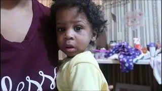 Getting Baby Kashimir Ready For The Day