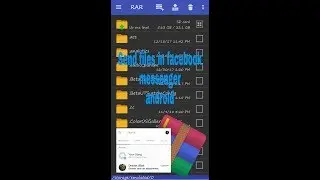 HOW TO SEND FILES ON FACEBOOK MESSENGER ANDROID!! 2021