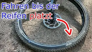 eBike fahren bis der Reifen platzt!
