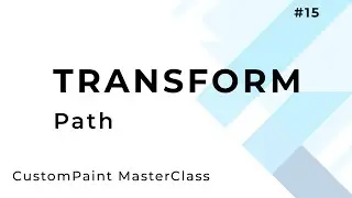 Transforming path to create a cool looking UI using custom paint
