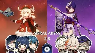 Klee Yelan & Raiden Hypercarry - Spiral Abyss 2.8 Floor 12 | Genshin Impact