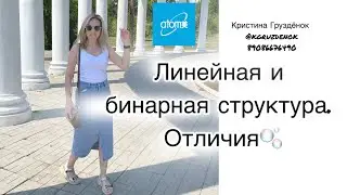 Чем бинарная структура отличается от линейной #бинарнаяструктура #линейная #структура #развитие