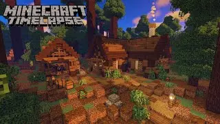 Minecraft Timelapse - Lost Cabin in  the Woods