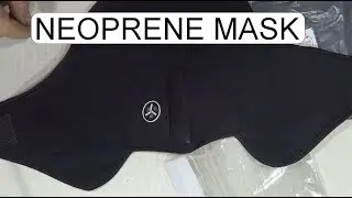 UNBOXING NEOPRENE FACE MASK