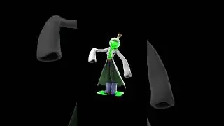 The Potion Man  #3d #cute #blender #shorts
