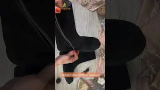 Черные полусапожки с увеличенной полнотой Orto-Care | пишите в Whatsapp +79119252072 #шагоздрав