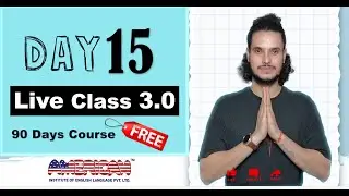Live Class (3.0) | Day 15 | How to use (VERB II) not ❌Past Simple Tense😏