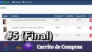Como crear un Carrito de Compras en Java Web con MySQL | Tutorial (Parte Final) | PROCESO PEDIDO