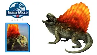 Jurassic World: Alive - Диметродон (Dimetrodon)