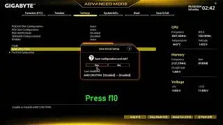 How to Enable TPM 2.0 Gigabyte