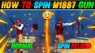 🔥HOW TO SPIN RELOAD M1887 IN FREE FIRE!!! GARENA FREE FIRE