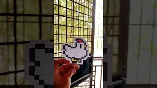 Boredom cure_PixelArt🐥🐓#pixelart #shorts #trending