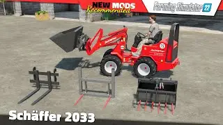 FS22 | Schäffer 2033 +SWH Tools  - Farming Simulator 22 New Mods Review 2K60