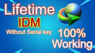 How to download internet download manager without any serial key.