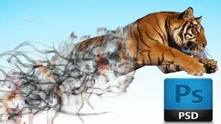 Smoke Dispersion Effect in Photoshop CC - Easy Tutorial