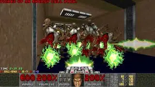 Doom 2 [Revenant Hallway]: Mystery Revenant Theater 3000 (Map01) - UV-Max in 2:55