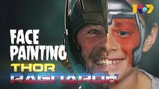Thor: Ragnarok Face Painting For Kids | Face Painting | KidsOn7 Explore