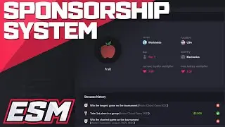 Sponsorship System - eSports Manager DevLog #9
