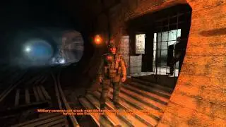 Metro 2033 - Ranger Hardcore Walkthrough Part 2 - Exhibition + Chase