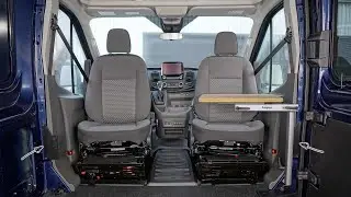 Lagun Table Installation into Ford Transit B-Pillar
