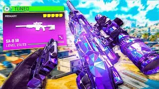 the SA-B 50 is the *BEST* Marksman Rifle in Warzone 2.0 (Best SA-B 50 Class / Tuning)