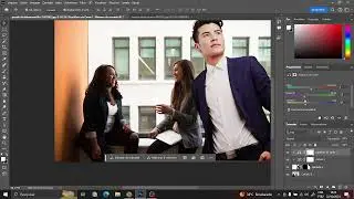 Como colocar uma imagem sobre a outra corrigindo o Tom e a Iluminação no Photoshop
