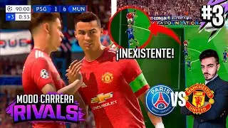 ¡¡MENUDO ROBO!! 😱 ¡¡MBAPPÉ VS CRISTIANO Y PARTIDAZO EN CHAMPIONS!! 🔥| FIFA 21 Modo Carrera Rivals #3