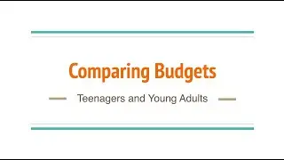 Comparing Budgets