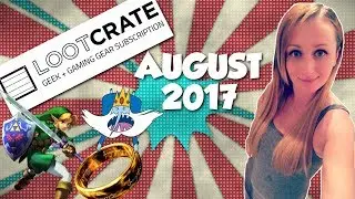 LOOTCRATE UNBOXING: AUGUST 2017
