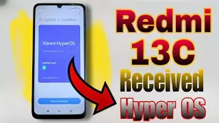 Finally Redmi 13C received HyperOS update big update for redmi 13C users 4.3GB update size and more