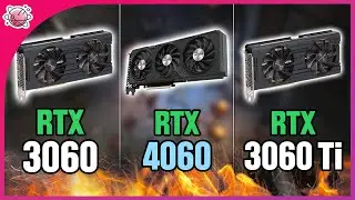 RTX 4060 vs RTX 3060 vs RTX 3060 Ti | Real Gaming Benchmark | FHD