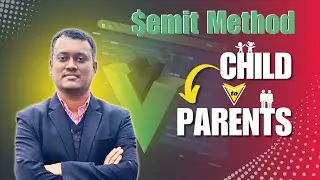 How to send Data Child to Parent Component in $emit method  vue js Tutorial