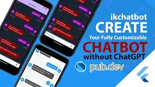 Create a ChatBot without ChatGPT with ikchatbot package in Flutter