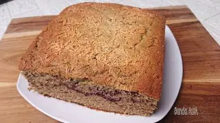 Resep BOLU PISANG PANGGANG 4 TELUR