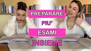 STUDYING FOR MULTIPLE EXAMS AT THE SAME TIME | How to organize your study schedule for multiple s...