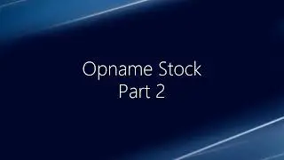 2021 ISX Transaksi Opname Stock Part 2