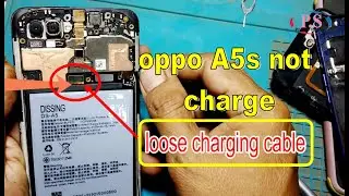 oppo A5s charge error solution/how to repair oppo A5s chargin problem