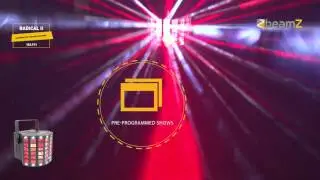 BeamZ Radical II LED Derby with laser RG and strobe  153.711