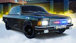 ВОЛГА НА СТРОГОМ СТИЛЕ! ЧЁРНАЯ ГАЗ 3102 БУДОРАЖИТ СЕРВЕР! ( Radmir RP )