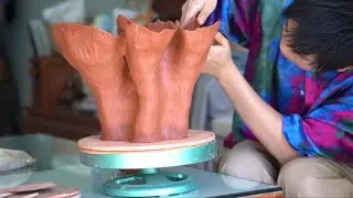 Traditional Coil Building | Dai pottery | China Yunnan | Ceramics