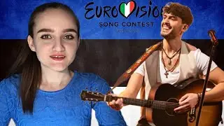 Stefan - Hope - РЕАКЦИЯ - ЕВРОВИДЕНИЕ 2022 - Эстония 🇪🇪 - Eurovision 2022