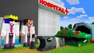I Opened a Hospital For Scary Sea Monsters in Minecraft