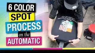 The Art of 6 Color Process Screen Printing