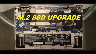HP Pavilion X360 Convertible Model (15-ER0008CA) M.2 SSD HDD Upgrade/Replacement & Disassembly