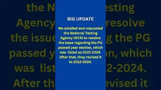 ICMR JRF 2024 Exam Update | NTA Big Update  | Last Date is Extended to 30 July 2024 