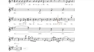 Zdes' khorosho [It is nice here], (Sergei Rachmaninov, April 1902), C-Instrument Play along