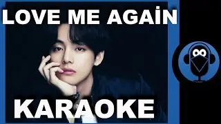 V 'Love Me Again' Official MV / (Karaoke)  / COVER