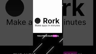 RORK AI - No-Code App Builder || Build Mobile Apps Without Coding! 
